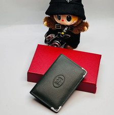 Luxury Cartier Must de Cartier Green Calfskin Leather 6CC Card Holder NIB