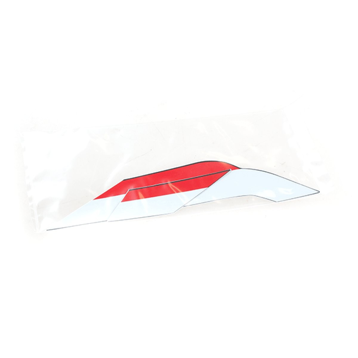 Left Side Panel Sticker Red/Black for XFLM125GY-2B, XFLM125GY-2B-E4 STCKR055