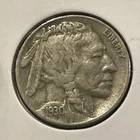 1930-S 5C Buffalo Nickel F5793 About 2/3 Horn
