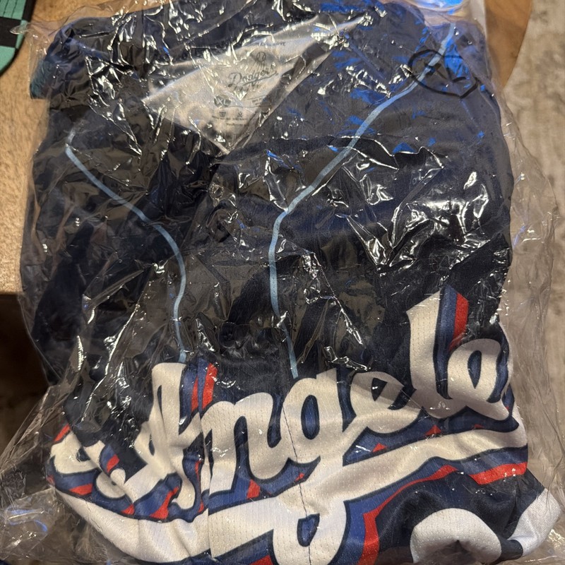  LA Dodgers 2025 Korean Heritage Night Tommy Edman Jersey 4/16/25 Size XL