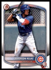2025 Bowman Draft #BD-75 Jefferson Rojas Chicago Cubs