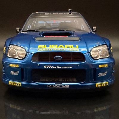Subaru Impreza S9 WRC 2003 Solberg Wales Rally 1:12 OTTO G092 Blue