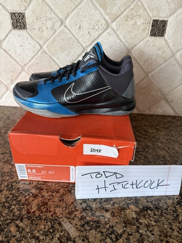 Nike Zoom Kobe 5 Dark Knight Brand New Sz 9.5 With OG Box