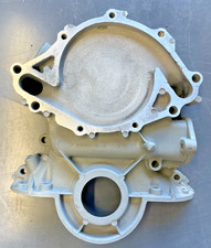 Cubierta de cadena de distribución temprana Ford Hipo 1963-1965 260 289 C4AE-6059B con relleno de aceite