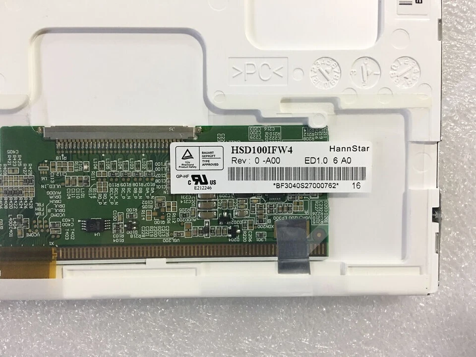 10.1 inch HSD100IFW4 A00 LED lcd screen for EEE PC 1000 1001HA 1005HA LCD Panel - Image 2 of 4