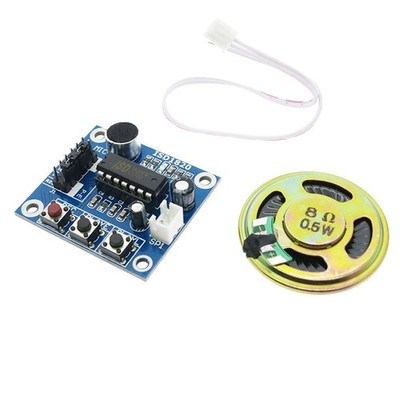 3Pcs ISD1820 Sound Voice Recording Playback Module with Mic Audio...