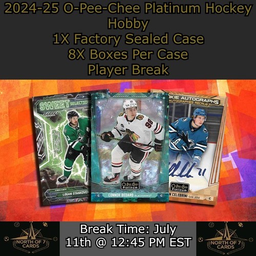 Jake Oettinger 2024-25 O-Pee-Chee Platinum Hockey - 1X Case Player BREAK #6
