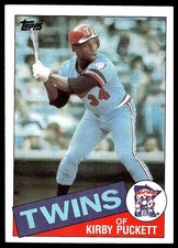 1985 Topps / Kirby Puckett ROOKIE