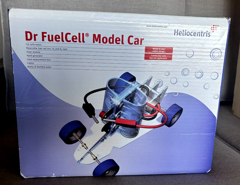 Rare Dr Fuel Cell Model Car Heliocentris Solar Model Car Kit Box/Manual
