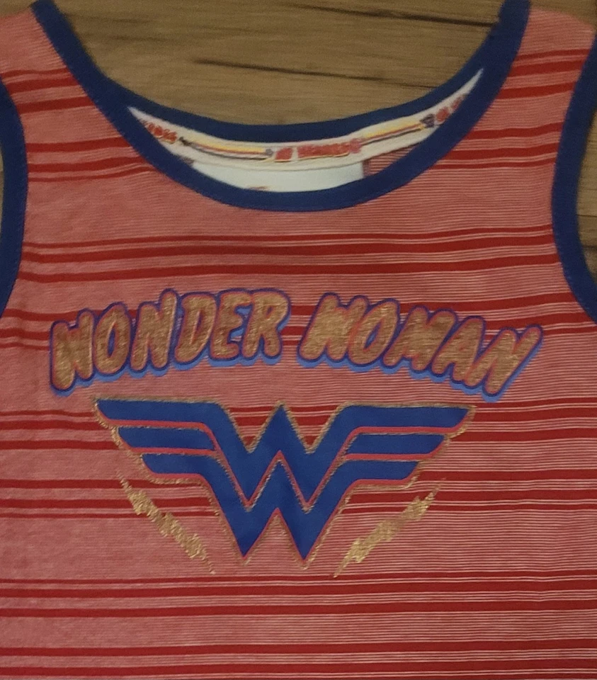 Vestido Mujer Maravilla DC Comics Niñas Talla 6/6x Foto 2 de 4