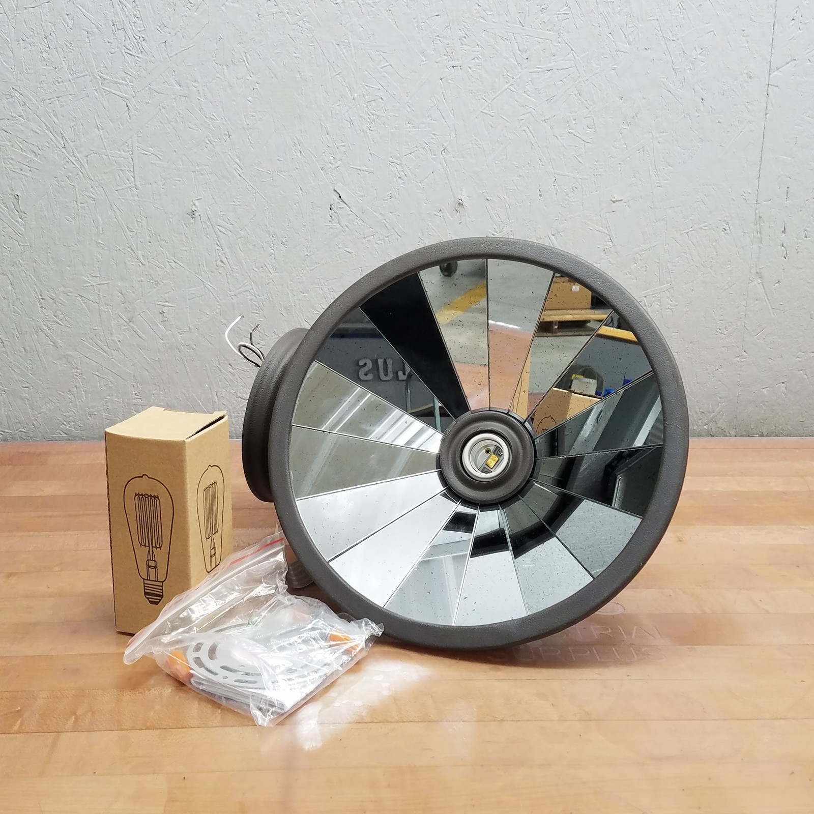 Troy Lighting B3142 Wall Sconce Wall Light, Brooklyn, 12", Heritage Bronze - NEW