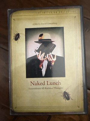 Naked Lunch (Criterion Collection) DVD 1991  David Cronenberg Peter Weller