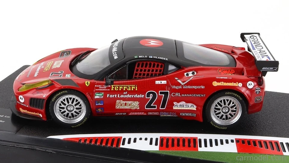 Ferrari 458 Italia Daytona Test 2011 1/43 Diecast Model Car IXO Altaya Foto 2 de 4