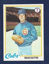1978 TOPPS BASEBALL #325 BRUCE SUTTER HOF  .99 SHIP Y473