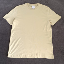 Calvin Klein Mens L Short-Sleeve Supima Cotton Soft Interlock T-Shirt Parsnip