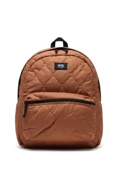 Vans Old Skool Backpack With Laptop Quilted Burnt Orange. NWT