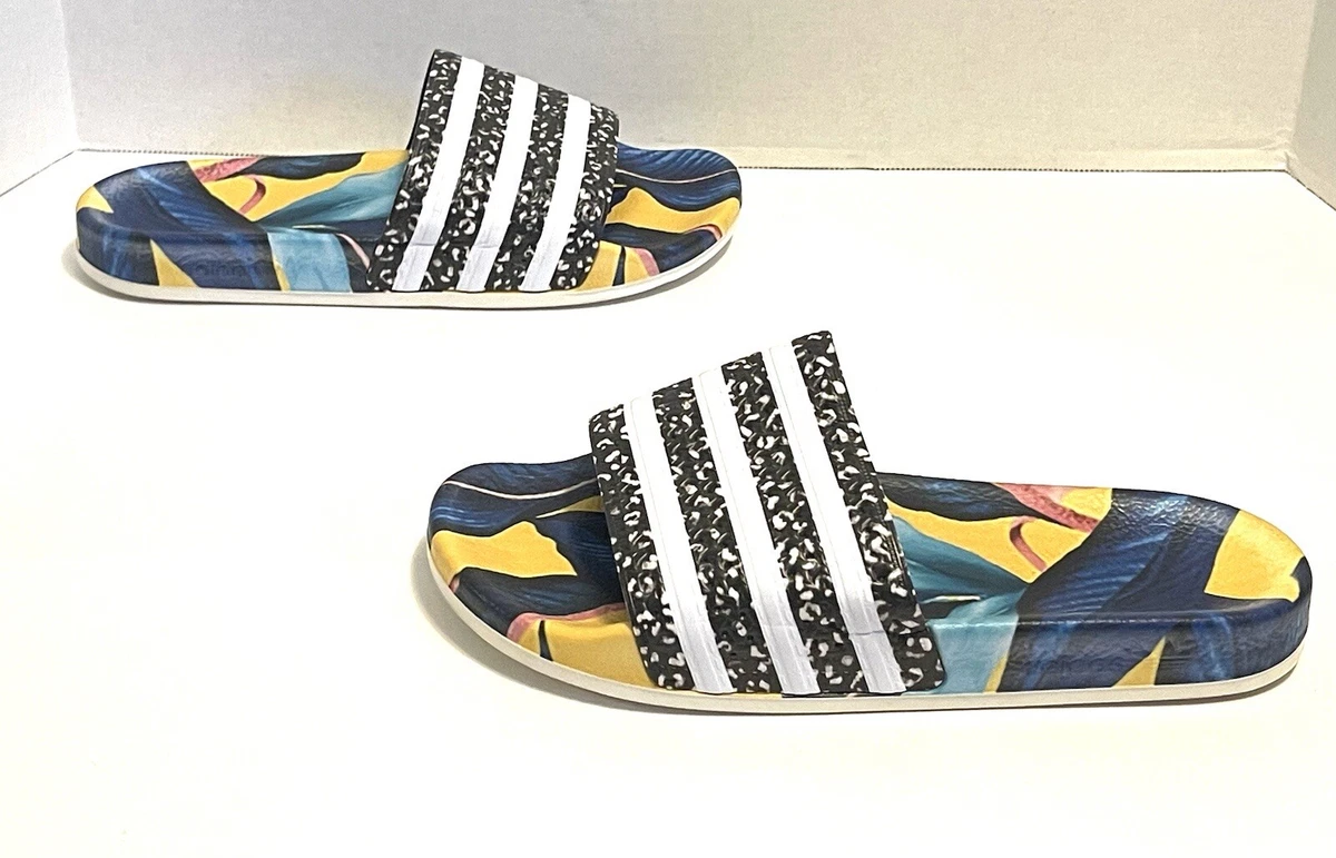 Adidas tropical best sale slides