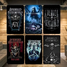 Avenged Sevenfold metal band Flag Banner Tapestry Hanging Wall Room Decor 3x5Ft