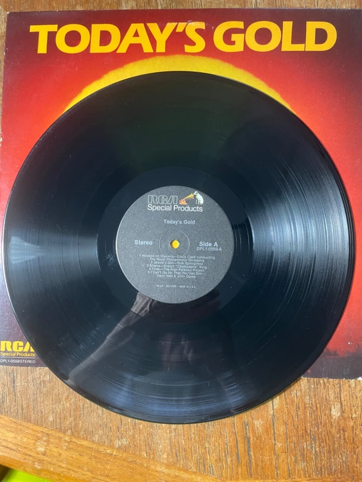 Today's Gold - LP RCA Special Products 33 RPM ABBA, Dr. Hook, Various VG - Image 3 of 4