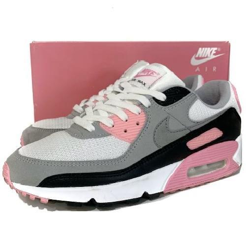 Women’s Nike Air Max 90 “Recraft Rose” Size 9 White/Pink/Grey/Black from J