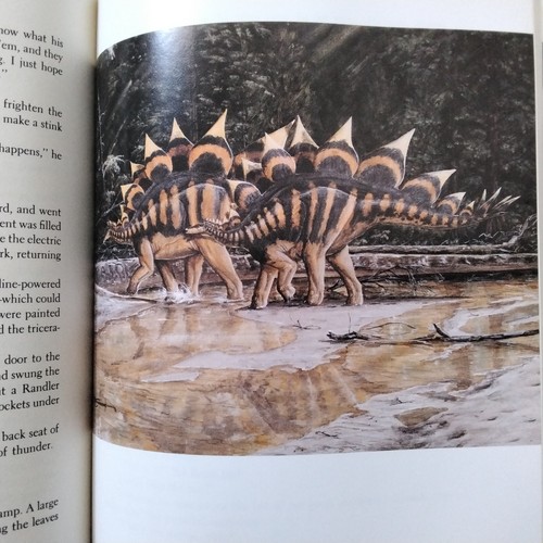 Jurassic Park SIGNED Michael Crichton 1993 Gift Edition HC/DJ Photos Thriller - Picture 7 of 12
