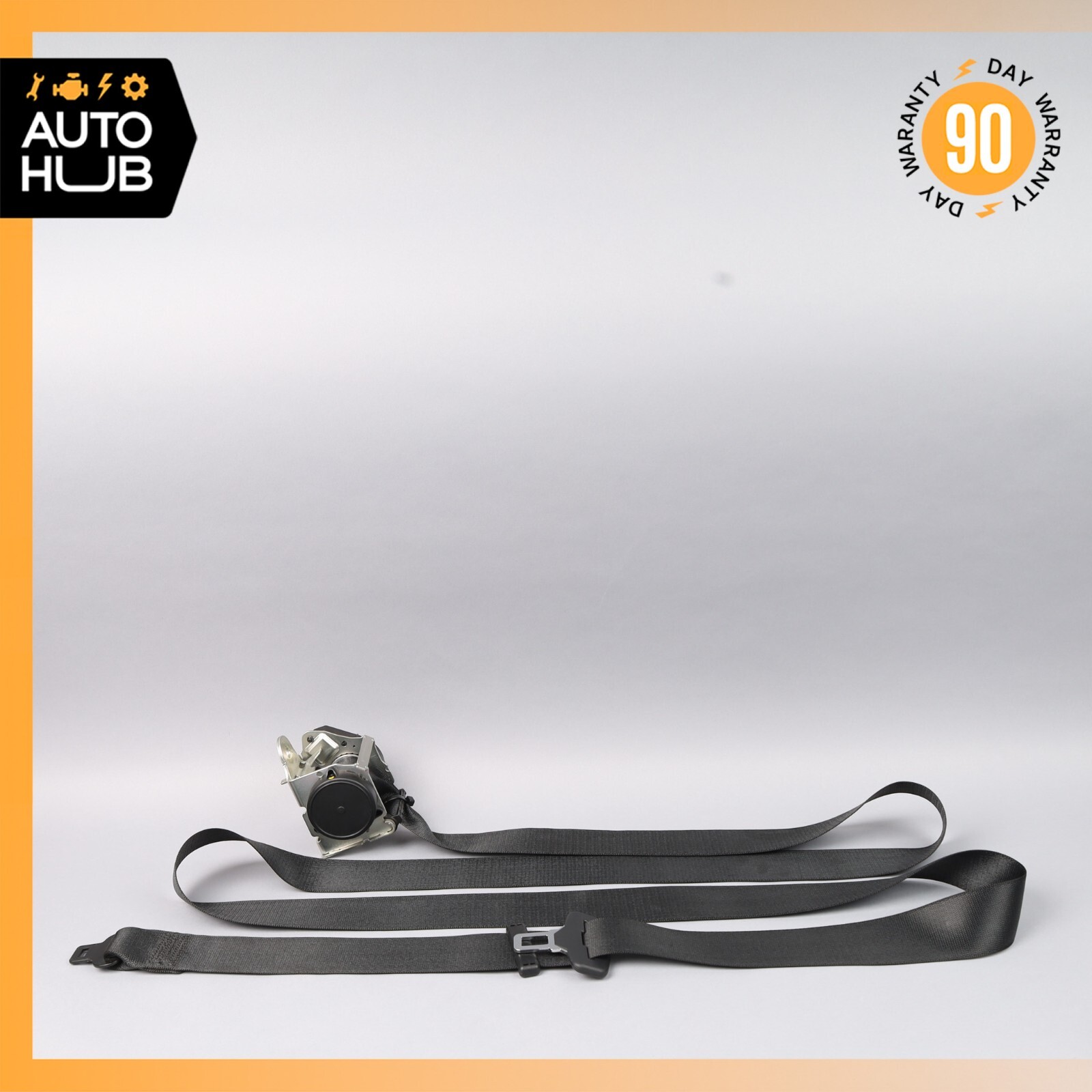 14-22 Maserati Ghibli M157 Rear Center Seat Belt Seatbelt Black OEM