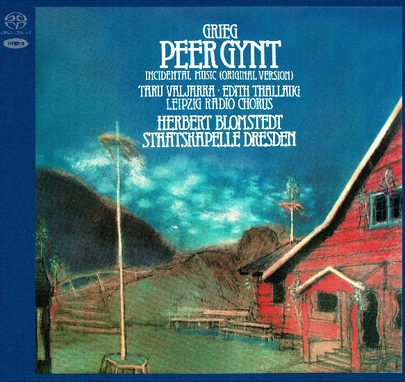 GRIEG Peer Gynt BLOMSTEDT SACD Hybrid TOWER RECORDS JAPAN IMPORT REMASTERED