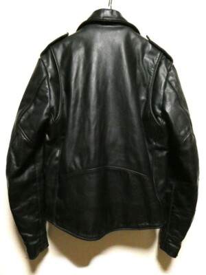 Protech LEATHER APPAREL Riders Motorcycle Jacket Mens Size 36
