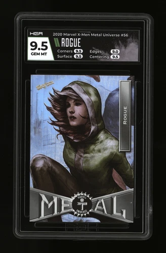 2020-21 Marvel X-Men Metal Universe ROGUE HGA 9.5 Gem Mint POP 1 Graded Card MCU