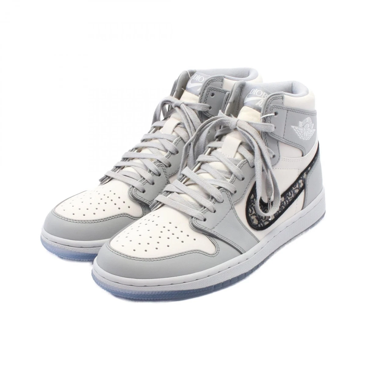 Dior Air Jordan 1 ホワイト グレー Las mejores ofertas en Jordan 1 x Dior High Gray | eBay
