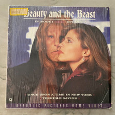 LASERDISC BEAUTY AND THE BEAST EPISODE 1 AND 2 1991 REPUBLIC PICTURES