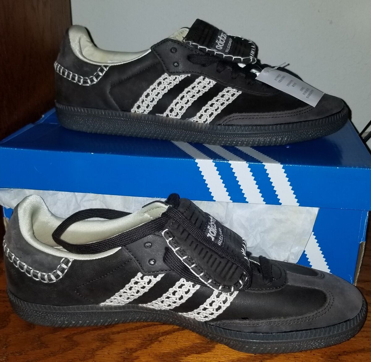 Size 8.5 - adidas Wales Bonner x Samba Black for sale online Size 8.5 - adidas Wales Bonner x Samba Black for sale online