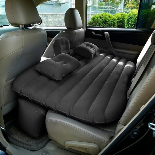 Car SUV Air Bed Sleep Travel Inflatable Mattress Seat Cushion Mat Camping w Pump - Picture 19 of 26