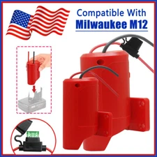 DIY Battery Adapter Wires Power Wheels Robotic Compatible With Milwaukee M12 12V
