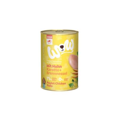 Wow Dog Junior Huhn | 6x 400g Hundefutter nass