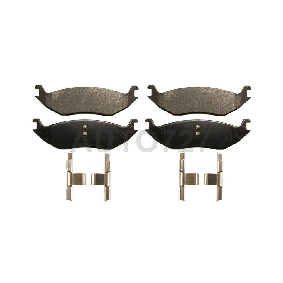 Wagner Brake Rear 3PCS Disc Brake Pad Set Disc Brake Rotor For Dodge Durango - Image 3 of 4