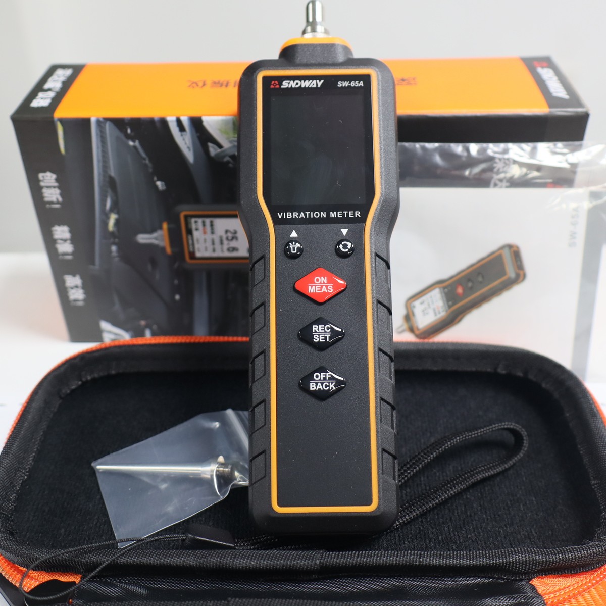 Digital Vibration Meter with LCD Screen Analyzer Tester Measurement Tools Digital Vibration Meter with LCD Screen Analyzer Tester Measurement Tools