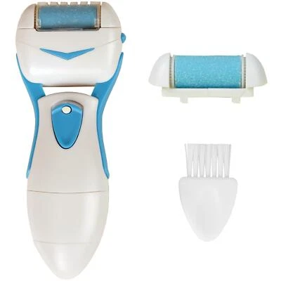 SILK'N Removedor de córnea eléctrico cuidado de los pies pedicura grueso fino + 2 rollos MicroPedi