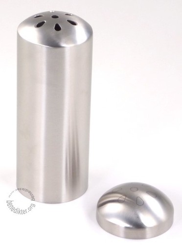 2er-Set Gewürzstreuer Aus Glas – Mit Edelstahl-Deckel (Schlitz & Perforiert) Für Parmesan, Salz & Mehr