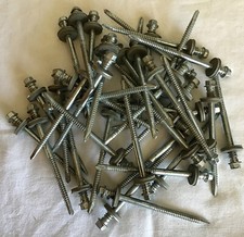 40x SFS Hex Head Screw 100 X 5mm Self-drilling with 19mm Bonded Washer.