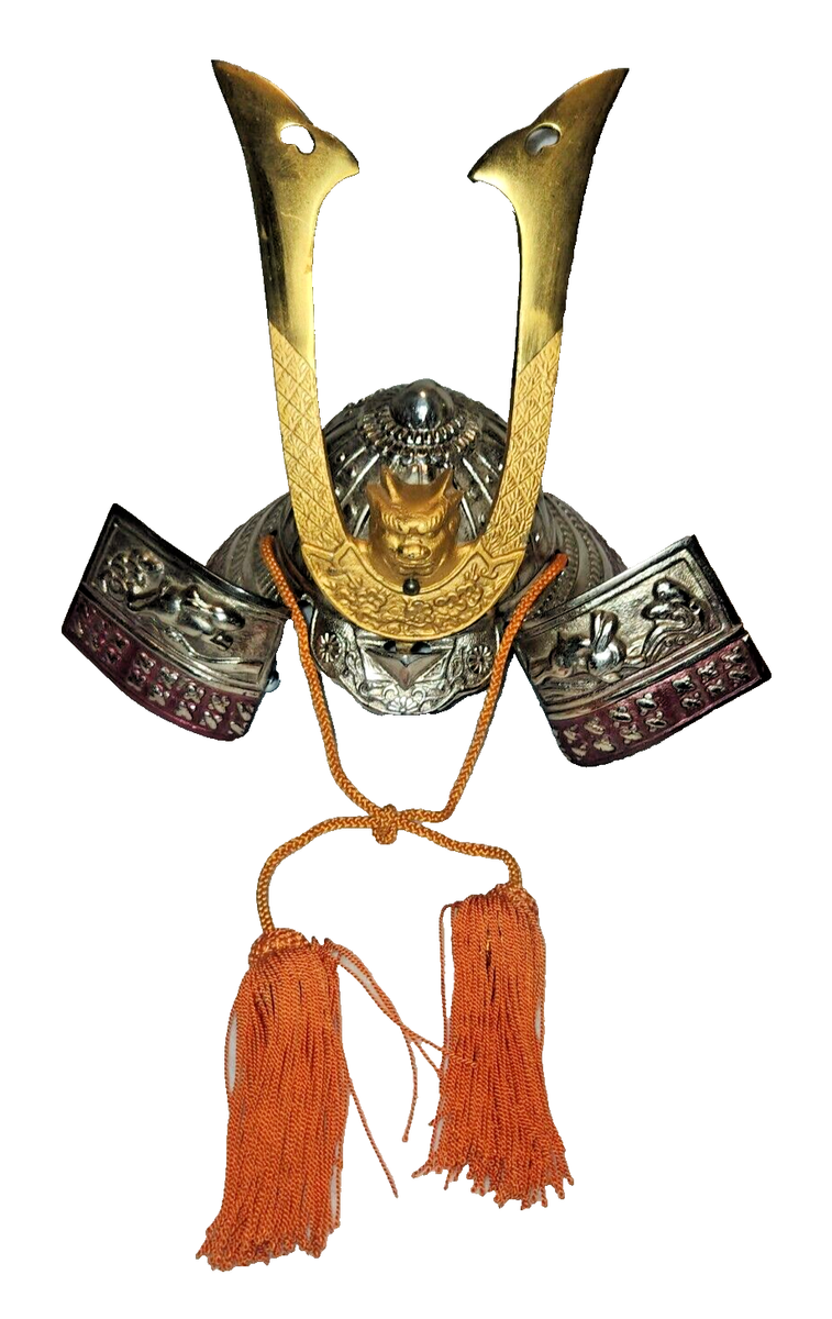 兜　samurai helmet vintage Nice Vintage Japanese Samurai Helmet Kabuto -hard to Find