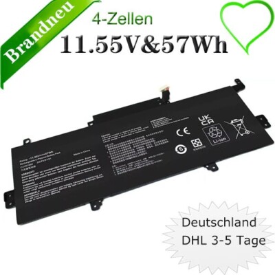  Neu C31N1602 57Wh AKKU Für Asus UX330UA UX330U 0B200-02090000 3ICP4/91/91