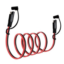 16AWG SAE to SAE Extension Cable 2Pin Quick Disconnect Wire Harness 3ft 6ft 10ft