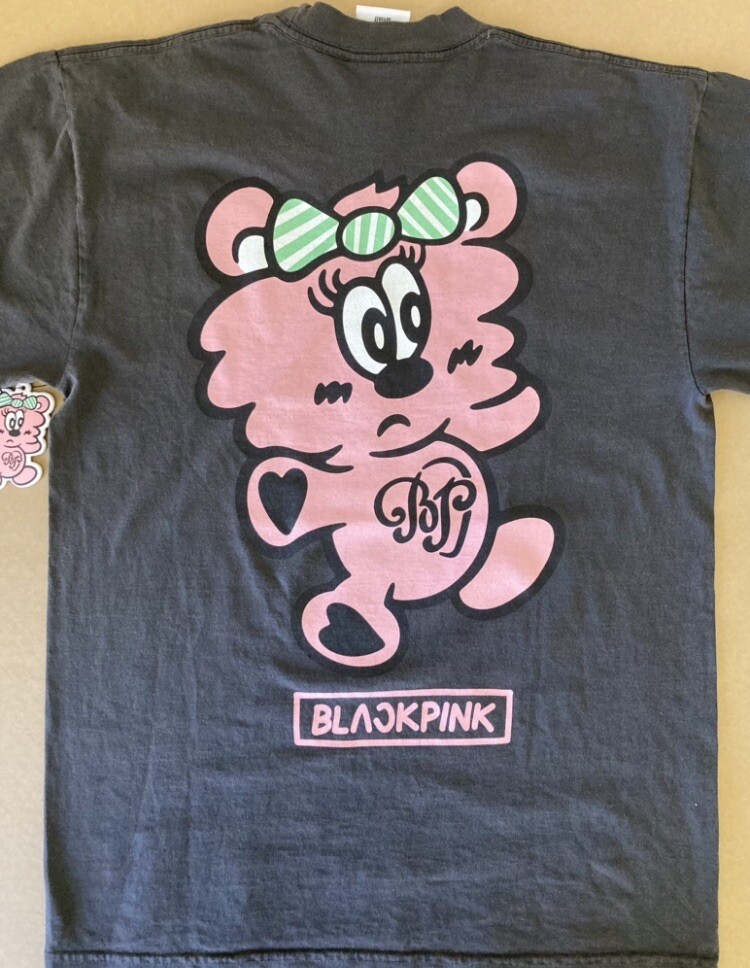 BLACKPINK BORNPINK Tシャツ　Short NEW BlackPink X Verdy Born Pink T-Shirt Size Small Pop-Up Girls