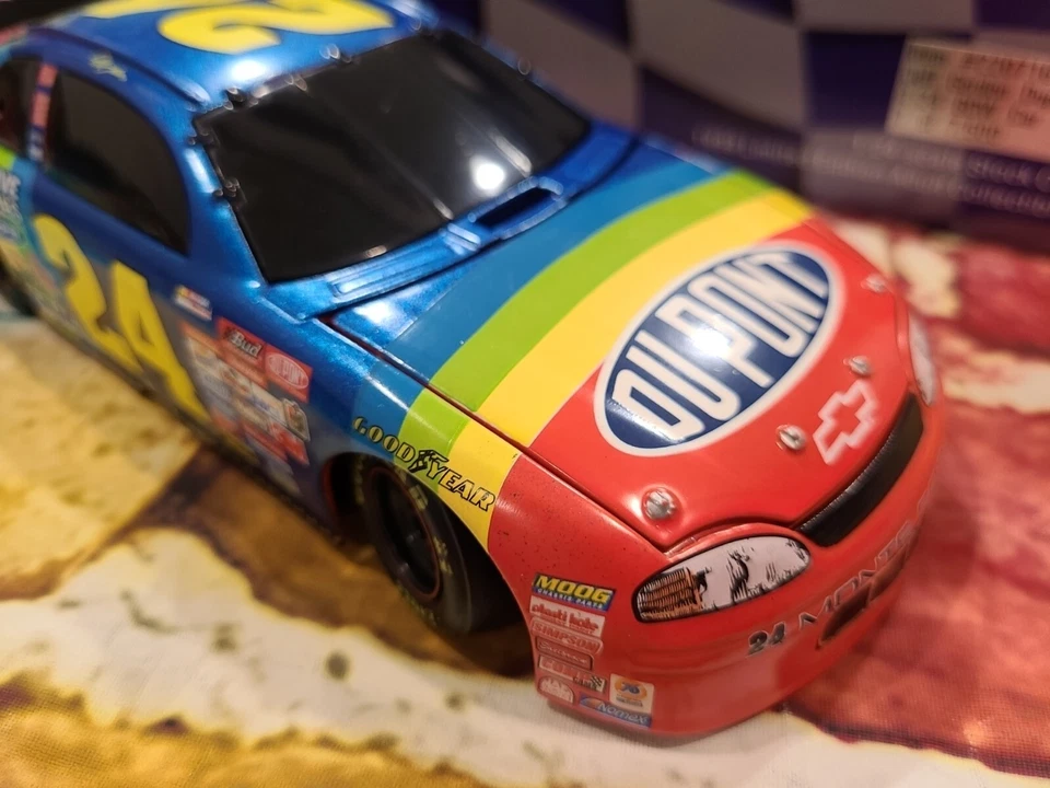 Lote de 8 Novo NasCar 1999 Edição Limitada Jeff Gordon Dupont Chevy Escala 1/24 - Imagem 4 de 4