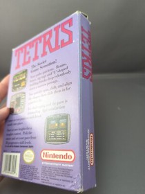# Tetris (Nintendo Entertainment System NES) Game, Manual, Box