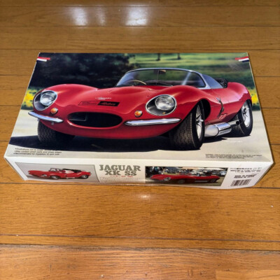 Fujimi 1/24 Jaguar XK SS Plastic Model Kit Unassembled Box Wear | eBay