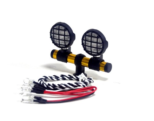 Scheinwerfer Set LED Light for AXIAL SCX10/AX10,/TAMIYA CC01/CR01,RC4WD TF2/D90 - Bild 15 von 26