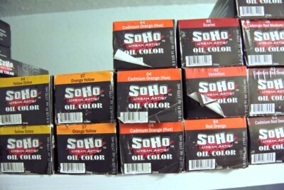 SoHo Urban Artist Oil Paint Thick & Rich 5.9 Fl Oz 170 mL or Lukas Studio Oil