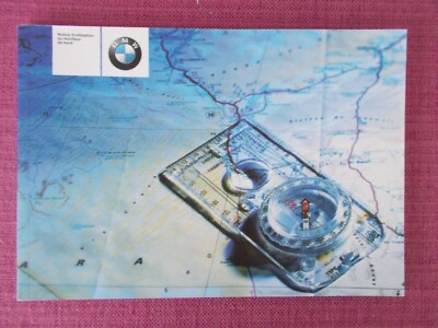 (FRANCAIS) BMW SAT NAV - AUDIO HANDBOOK - GUIDE D'UTILISATION. SERIES 3 5 X5